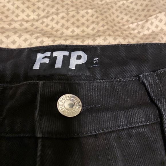 FTP 34” 10 year black denims - Picture 4 of 7